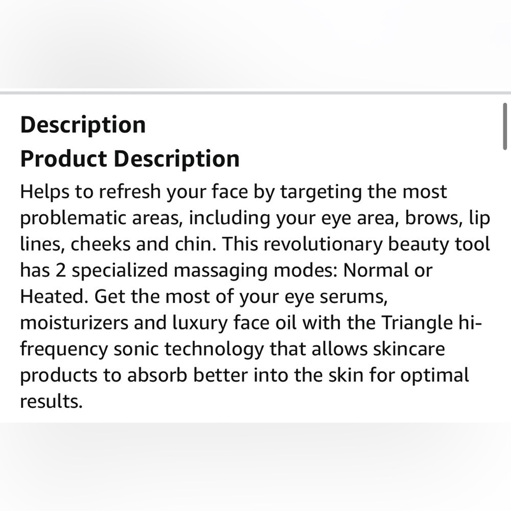 Nurse Jamie Triangle Sculpt & Firm Facial Beauty Tool - Picture 5 of 13